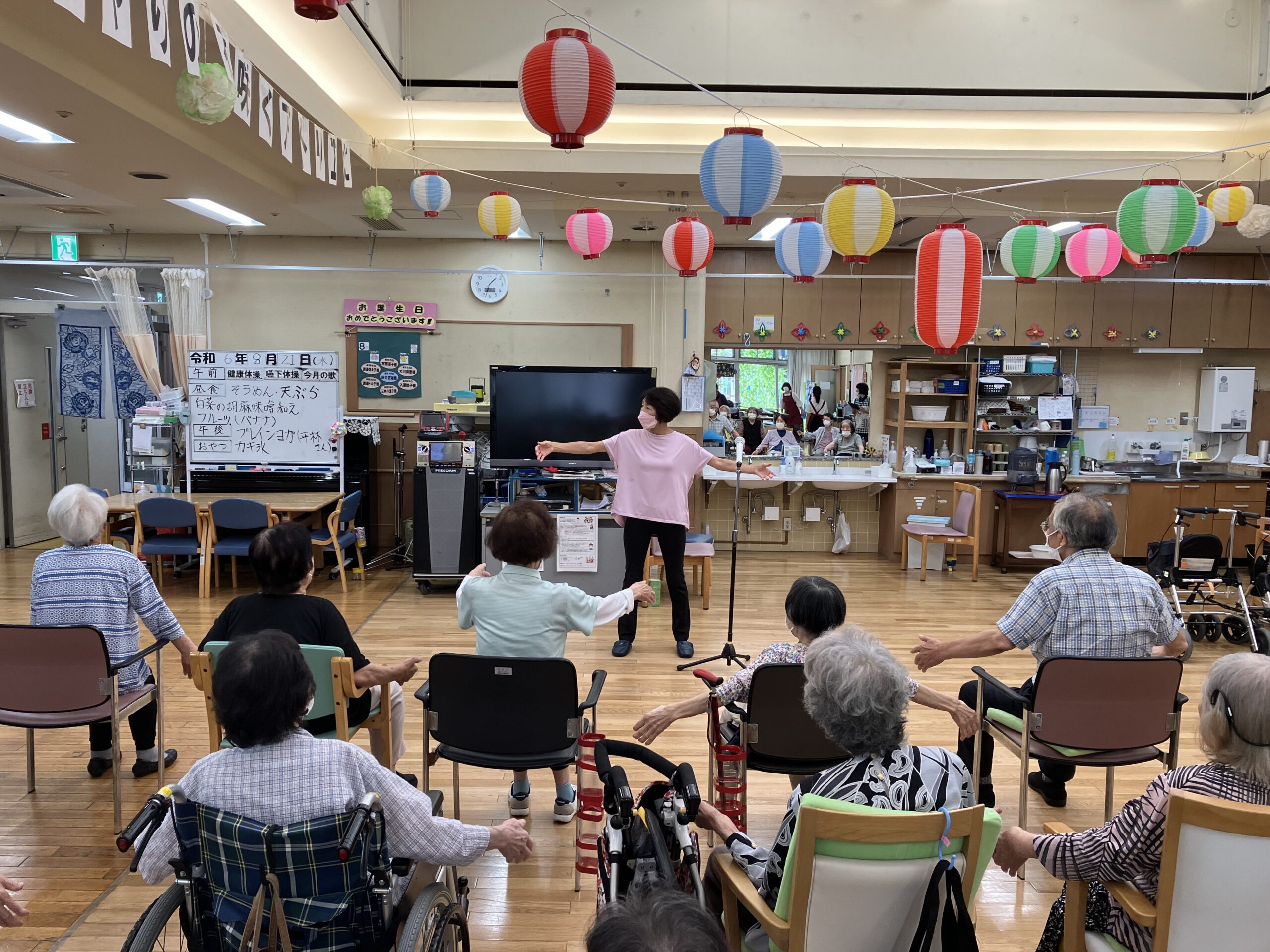 地域に根づくHBC活動と温かな交流 高齢者施設に広がった「からだイキイキ・こころワクワク」の時間