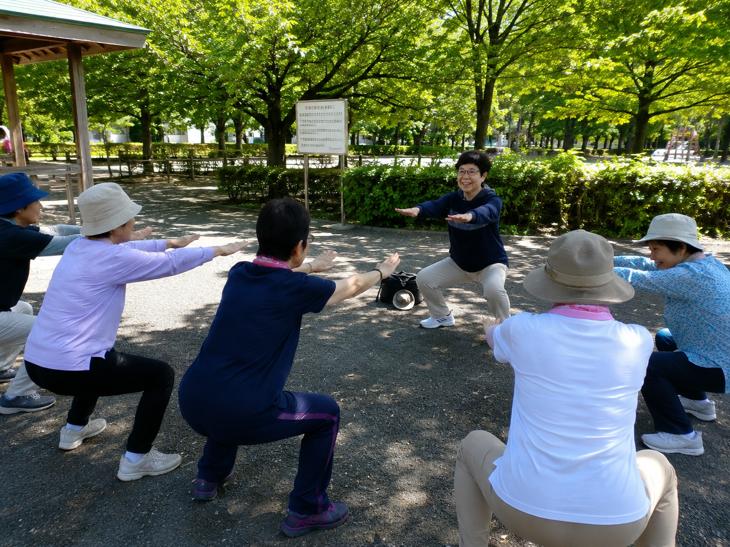 チラシを握りしめて、笑顔で公園へ！一人、また一人と広がる「伏見公園の会」～和田ブレイントレーナー～