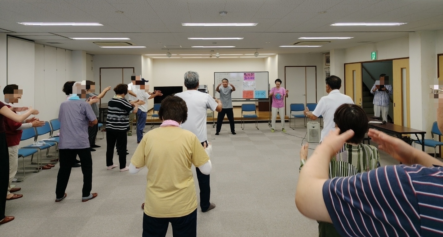 笑顔がどんどん広がった！ 奈良県北葛城郡広陵町の講習会で3名のブレイントレーナーが届けた「健康と元気」の時間